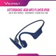 AfterShokz Xtrainerz IP68 Waterproof Wireless Bone Conduction MP3 Headphones with 4GB Memory