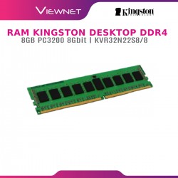 RAM KINGSTON DESKTOP DDR4 8GB PC3200 8Gbit(740617296068) 
