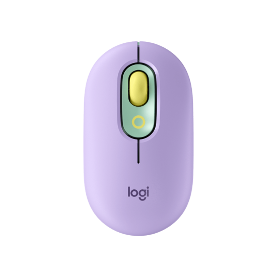 Logitech POP Mouse ( DayDream Mint) Wireless Mouse with Customizable Emojis, Silent Touch Technology, Precision/Speed Scroll, Compact Design, Bluetooth, USB, Multi-Device, OS Compatible