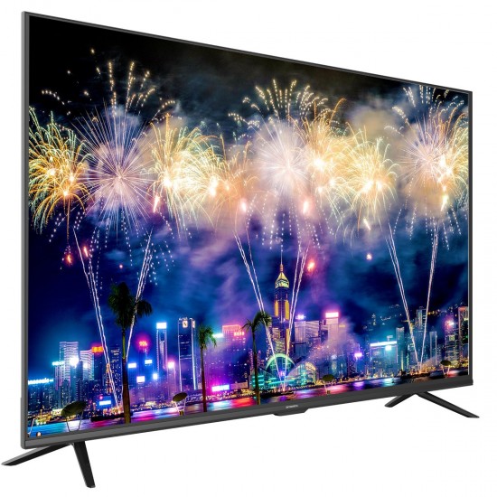 SKYWORTH SUC7500 Android 10 | 4K UHD | Smart TV ( 55"Inch ) Ultra Thin Infinity Screen | Google Assistant, Home Control, Dolby Audio and with 2 Years SKYWORTH Malaysia Warranty	